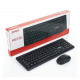 Комплект Jedel WS730 (EN+RU+TM), беспроводной (2в1) клавиатура + мышь