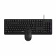 Комплект клавиатура + мышь Rapoo NX1500 (EN+RU+TM), проводные