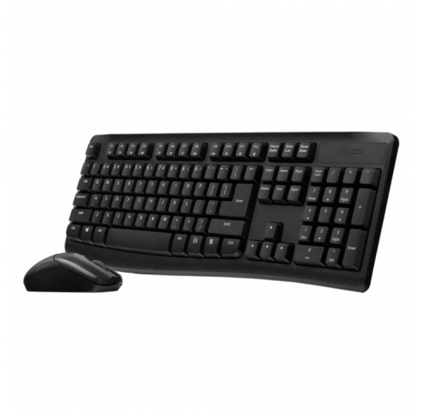 Комплект беспроводной клавиатура + мышь rapoo X1800Pro (EN+RU)