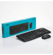 Комплект Rapoo X1800PRO (EN+RU+TM), беспроводной (2в1) клавиатура + мышь