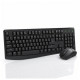 Комплект Rapoo X1800PRO (EN+RU+TM), беспроводной (2в1) клавиатура + мышь