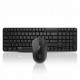Комплект Rapoo X1800S (EN+RU+TM), беспроводной (2в1) клавиатура + мышь