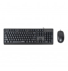 Комплект проводной клавиатура + мышь rapoo X130Pro (EN+RU)