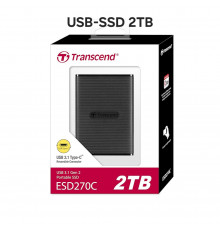 Внешний накопитель USB SSD 2TB Transcend 