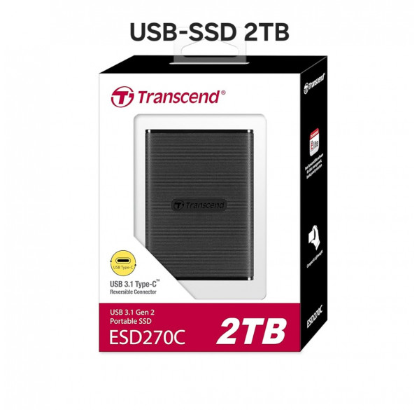 Внешний накопитель USB SSD 2TB Transcend Внешний накопитель USB SSD 2TB Transcend