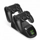 Зарядная док-станция DOBE v2 с дисплеем для геймпадов PS4