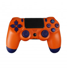 Геймпад джойстик беспроводной DUALSHOCK 4 оранжевый (ПК, PS4, Android, iOS)