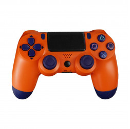 Геймпад джойстик беспроводной DUALSHOCK 4 оранжевый (ПК, PS4, Android, iOS)
