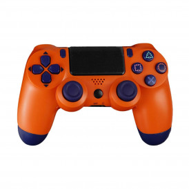 Геймпад джойстик беспроводной DUALSHOCK 4 оранжевый (ПК, PS4, Android, iOS)