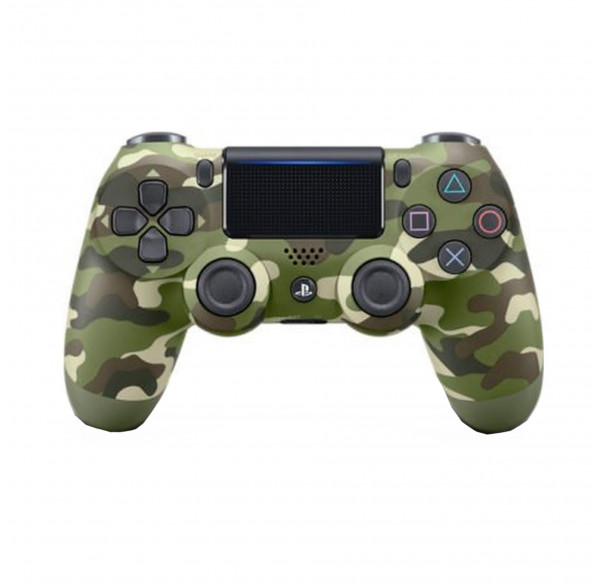 Геймпад джойстик беспроводной DUALSHOCK 4 зеленый камуфляж (ПК, PS4, Android, iOS) Геймпад джойстик беспроводной DUALSHOCK 4 зеленый камуфляж (ПК, PS4, Android, iOS)