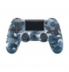 Геймпад джойстик беспроводной DUALSHOCK 4 синий камуфляж (ПК, PS4, Android, iOS)