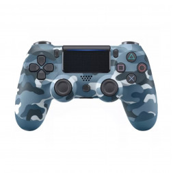 Геймпад джойстик беспроводной DUALSHOCK 4 синий камуфляж (ПК, PS4, Android, iOS)