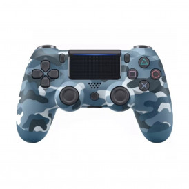 Геймпад джойстик беспроводной DUALSHOCK 4 синий камуфляж (ПК, PS4, Android, iOS)