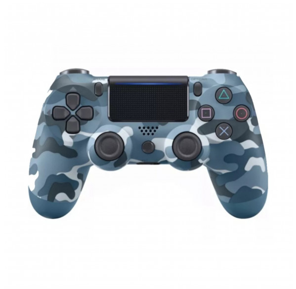 Геймпад джойстик беспроводной DUALSHOCK 4 синий камуфляж (ПК, PS4, Android, iOS) Геймпад джойстик беспроводной DUALSHOCK 4 синий камуфляж (ПК, PS4, Android, iOS)