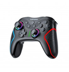 Геймпад джойстик беспроводной Lenovo S01 RGB Чёрный (ПК, PS4, Android, iOS)