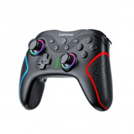 Геймпад джойстик беспроводной Lenovo S01 RGB Чёрный (ПК, PS4, Android, iOS)