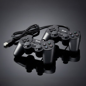 Геймпад джойстик 2 шт. комплект U-COM Double Shock Чёрный