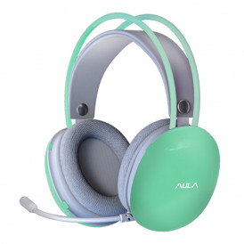 Наушники игровые AULA S505 зеленые