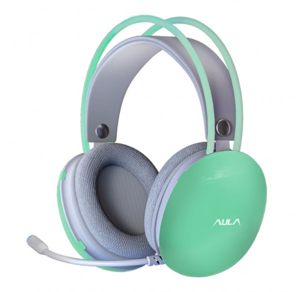 Наушники игровые AULA S505 зеленые Наушники игровые AULA S505 зеленые