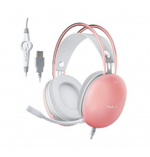 Наушники AULA S505, персиковый, игровые, проводные