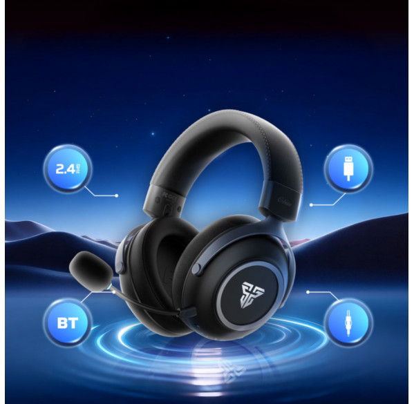 Наушники FANTECH Orbita 2026, игровые, беспроводные, премиум класс