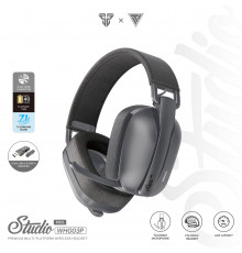 Наушники игровые FANTECH Studio PRO беспроводные, чёрные