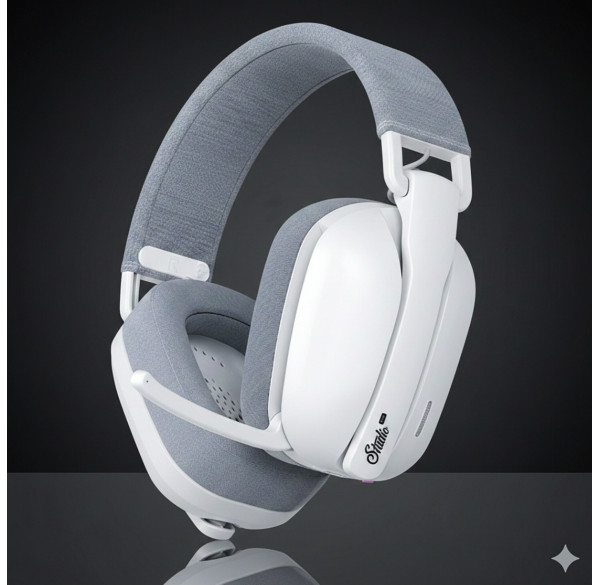 Наушники FANTECH Studio PRO белые, игровые, беспроводные