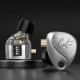Наушники игровые капли KZ-Castor Harman Target с улучшенным басом, с микрофоном, Серые