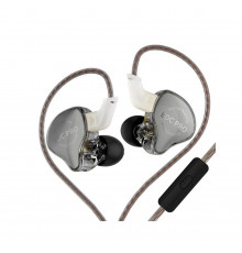 Наушники капли KZ-EDC Pro OFC Cable с микрофоном, игровые