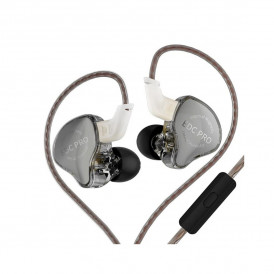 Наушники капли KZ-EDC Pro OFC Cable с микрофоном, игровые