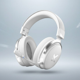 Наушники MCHOSE V9 Pro белые, игровые, беспроводные 