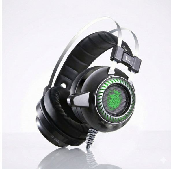 Наушники Super Bass V2, игровые, проводные AUX