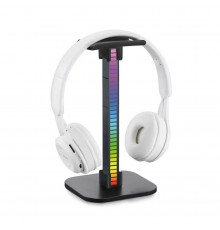 Подставка держатель для наушников, RGB эквалайзер