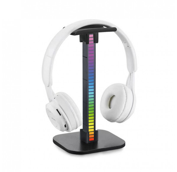 Подставка держатель для наушников, RGB эквалайзер Подставка держатель для наушников, RGB эквалайзер
