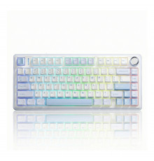 Клавиатура AULA F75 WH-Sky, игровая, механическая, беспроводная