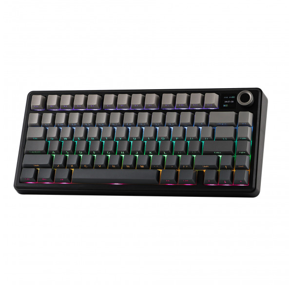 Клавиатура AULA F75, серый-градиент, игровая, механическая, беспроводная