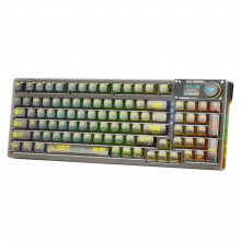 Клавиатура игровая механическая AULA F98 Pro беспроводная, с дисплеем