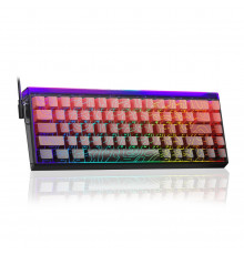 Клавиатура AULA HERO 68 HE RED-gradient (EN-RU), игровая, магнитная, проводная