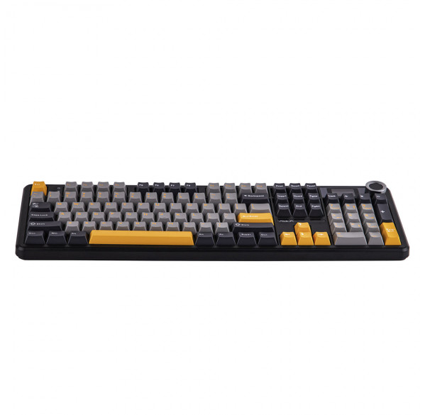 Клавиатура игровая механическая AULA F108 Pro беспроводная, c дисплеем Клавиатура игровая механическая AULA F108 Pro беспроводная, c дисплеем