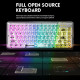 Клавиатура игровая механическая Attack Shark K75 RGB White беспроводная