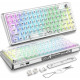 Клавиатура игровая механическая Attack Shark K75 RGB White беспроводная