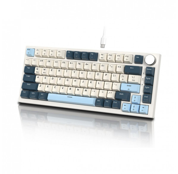 Клавиатура игровая магнитная Attack Shark K85 Magnetic BlueBerry Клавиатура игровая магнитная Attack Shark K85 Magnetic BlueBerry