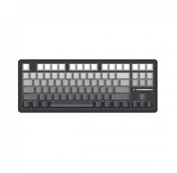 Клавиатура Attack Shark M87 PRO Gray-gradient, игровая, механическая, беспроводная