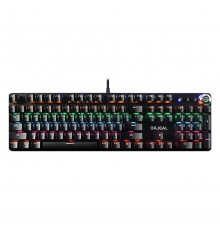 Клавиатура Bajeal HJK902, черный, игровая, механическая, проводная