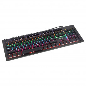 Клавиатура Biojee B104 RGB, черная, игровая, механическая, проводная