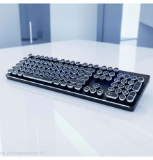 Клавиатура DGHJ, черный, игровая, механическая, проводная