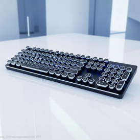 Клавиатура DGHJ, черный, игровая, механическая, проводная