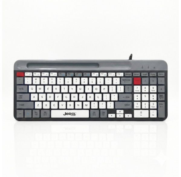 Клавиатура Jedel K37 (EN-RU-TM), офисная, проводная