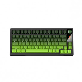 Клавиатура игровая механическая LANGTU LT75 Green Grape RGB беспроводная, c дисплеем