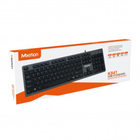 Клавиатура офисная Meetion K841, проводная